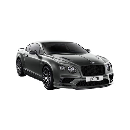 Isolated Picture of a Bentley Continental. High quality photoのeditorial素材