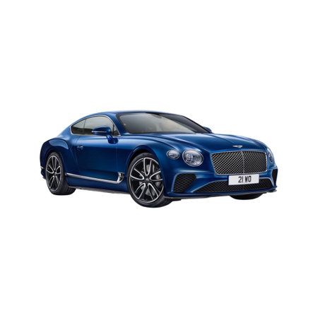 Isolated Picture of a Bentley Continental. High quality photoのeditorial素材