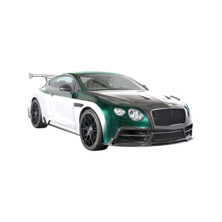 Isolated Picture of a Bentley Continental. High quality photoのeditorial素材
