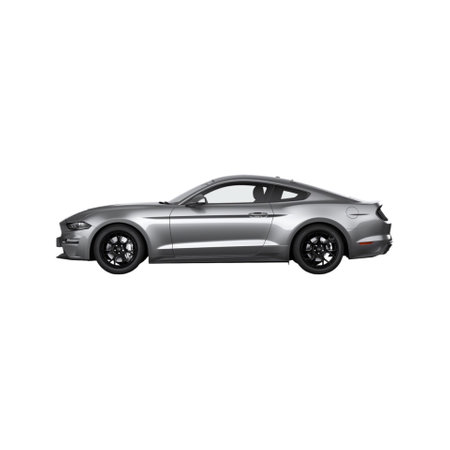 Isolated Picture of a Ford Mustang . High quality photoのeditorial素材