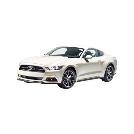 Isolated Picture of a Ford Mustang . High quality photoのeditorial素材