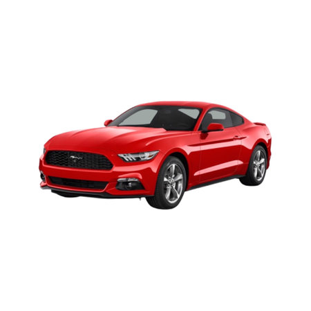 Isolated Picture of a Ford Mustang . High quality photoのeditorial素材