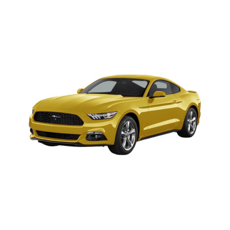 Isolated Picture of a Ford Mustang . High quality photoのeditorial素材