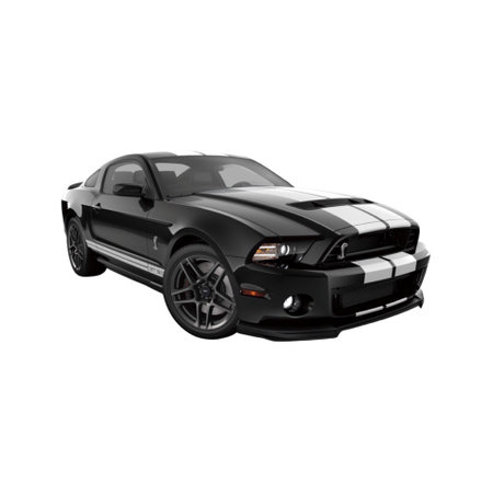 Isolated Picture of a Ford Mustang . High quality photoのeditorial素材