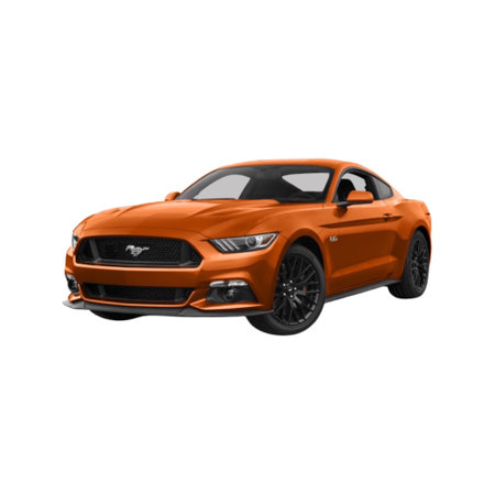 Isolated Picture of a Ford Mustang . High quality photoのeditorial素材
