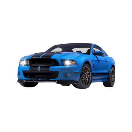Isolated Picture of a Ford Mustang . High quality photoのeditorial素材