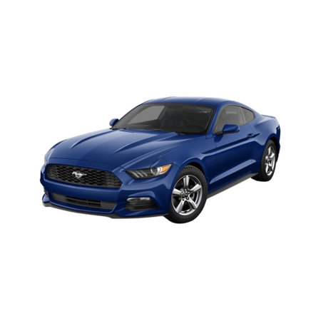 Isolated Picture of a Ford Mustang . High quality photoのeditorial素材