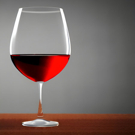 Illustrated image of a glass of wine. High quality illustrationの写真素材