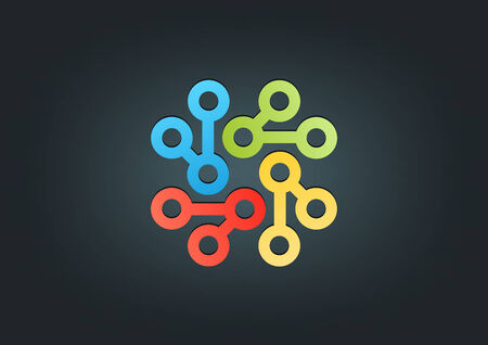 business service  iconのイラスト素材