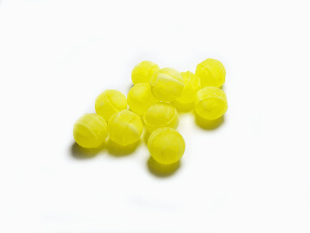 candy circle closeup yellow sweet sugar snack eat