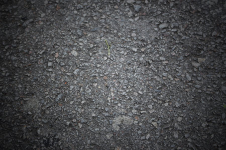 cement concrete floor closeup texture background darkの写真素材