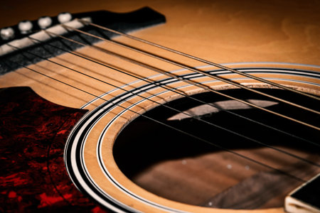 body guitar closeup background