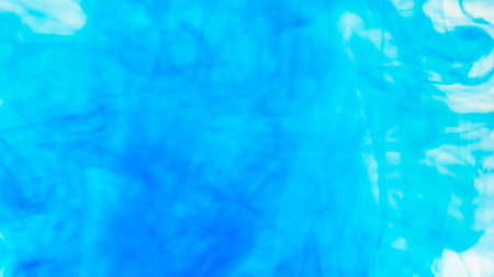 blue water color blur