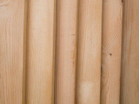 wooden wall background, plywood texture, laminate woodの写真素材