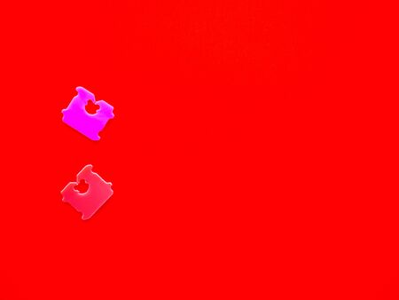 Price Tag Bread Clip and red background. The color of plastic tags on bread bag use to tell you which day of the week bread was bakedの写真素材