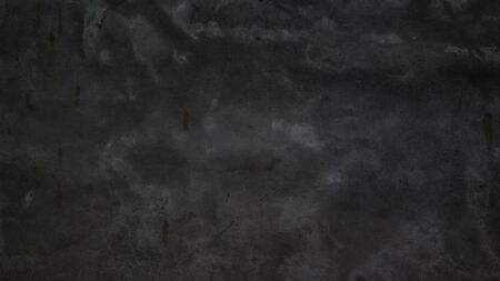 Texture of black concrete wall for backgroundの写真素材