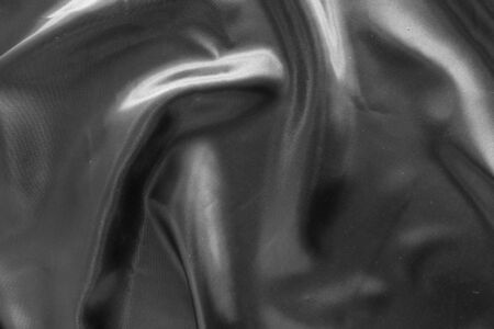 luxury black silk satin backgroundの写真素材