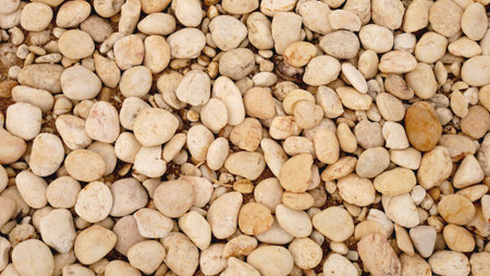 white pebble beach stone background