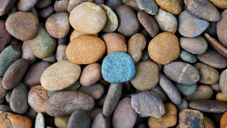 pebble beach stone for backgroundの写真素材