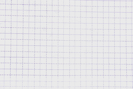 white squared paper sheet