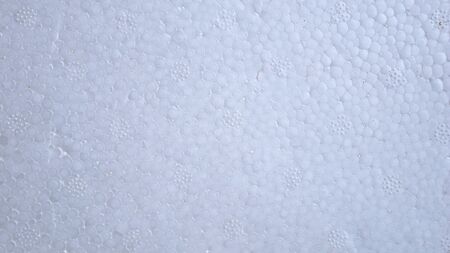 Polystyrene foam texture backgroundの写真素材