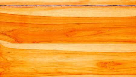 yellow wooden wall background, plywood texture, laminate woodの写真素材