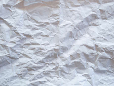 crumpled white paper, old letterの写真素材
