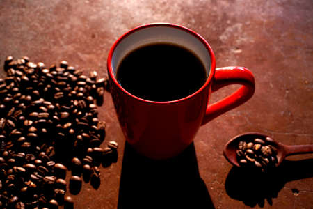 coffee beans backgroundの写真素材