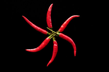 red hot chili peppers for background
