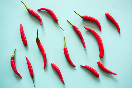 red hot chili peppers for background
