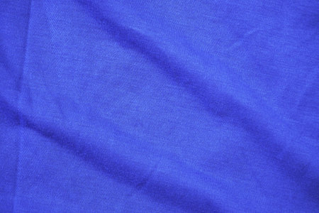 Blue fabric texture background. tissue, textile, cloth, fabric, material, texture. photo studioの写真素材