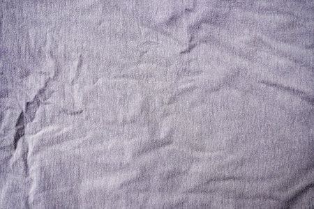 Crumpled fabric texture background for interior or exterior design and decorationの写真素材
