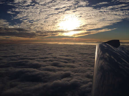 Setting Skyの写真素材