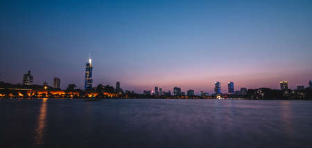 Xuanwu Lakeの写真素材