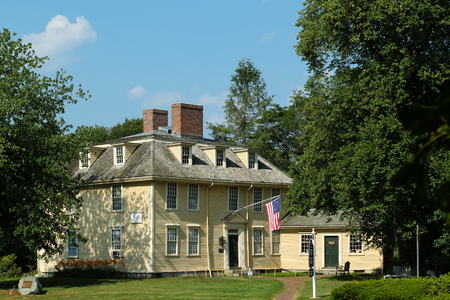 Buckman Tavern is a historic American Revolutionary War site associated with the revolution's very first battle, the Battle of Lexington and Concord on April 19, 1775.のeditorial素材