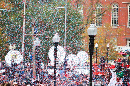 Red Sox 2018 World Series Champions Parade in Bostonのeditorial素材