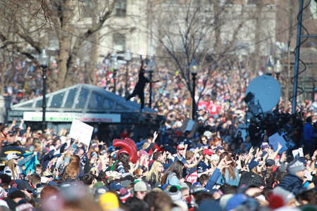 New England Patriots 53th Super Bowl Championship Parade in Boston on Feb. 5, 2019