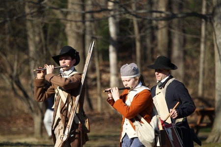 Memorial Day Celebration - Parker Revenge Battle Demonstration held in Lexington, MA on Sunday,...