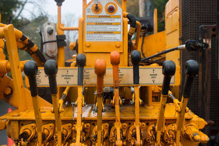 Construction machine operating system in details