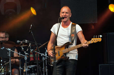 STINGのeditorial素材