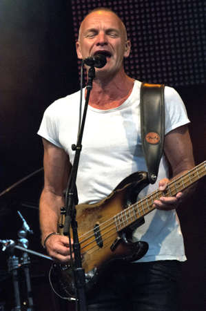 STINGのeditorial素材