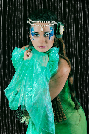 Beautiful mermaid girlの写真素材