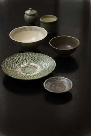 Japanese ceramicsの写真素材