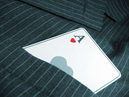 business pokerの写真素材