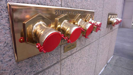 building standing pipeの写真素材