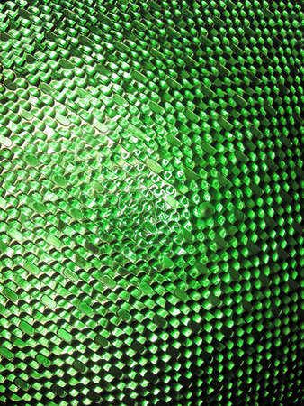 abstract green glass diversity, industrial power lightingの写真素材