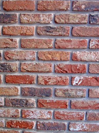 vintage red brick wall heap  new stone texture concept