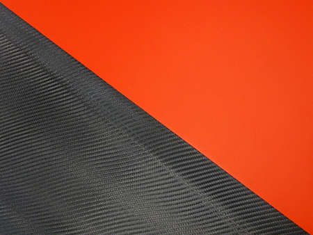 black and red color plastic zigzag texture  industrial details conceptの写真素材