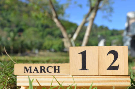 March 12, Cover the natural background for your business.の写真素材