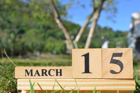 March 15, Cover the natural background for your business.の写真素材